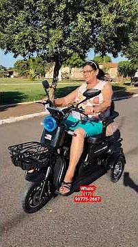 Electric tricycle for adults