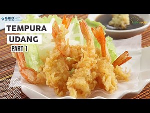 Hokben's Shrimp Tempura Recipe Part 1: So Crispy!