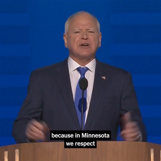 Gov. Tim Walz of Minnesota introduced his family and rallied the crowd to get behind Kamala Harris in “the fourth quarter” of the election. Read the full transcript of his speech here. https://nyti.ms/3yMeZrU | The New York Times