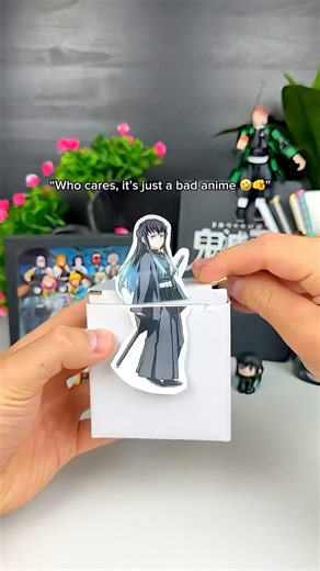 “Who Cares, It’s Just A Bad Anime” 👊📦#shorts #demonslayer #anime #mitsuri