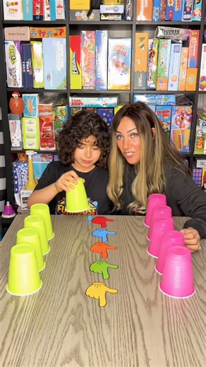 Who is having a better MeMORY 🧠🧠?#boardgames #shorts