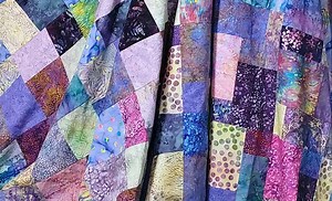 Easy Pair of 4-Patch Quilts - Inspired Quilting by Lea Louise