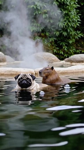Exploring Pugs and Capybaras: Cute Animal Interactions