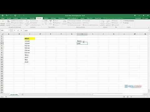 Comment trier avec les dates chronologique dans Excel