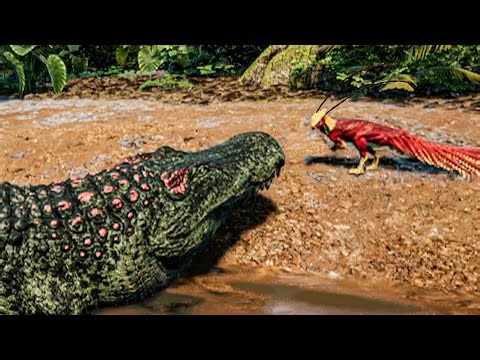 Eine AUßERGEWÖHNLICHE Freundschaft! 🐊 Der APEX-PRÄDATOR tötet ALLES! - The Isle Evrima