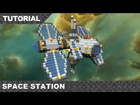 Minecraft Space Station Tutorial & Download Futuristic Subnautica Space Station