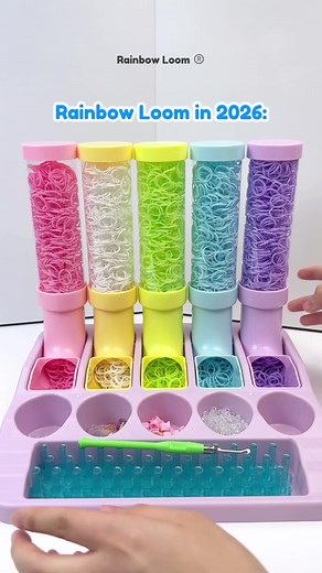 Discover the 2026 Rainbow Loom Bracelet Bar Kit