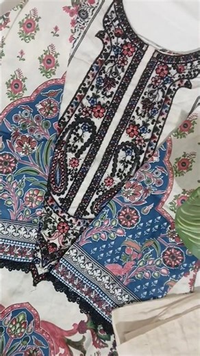 Cotton Lace Suit 💖 Simple Yet Stunning