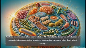 Artificial insemination in biology