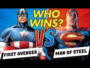 Superman vs. Captain America: Who Packs the Stronger Punch?