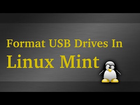 How To Format USB Drives In Linux Mint