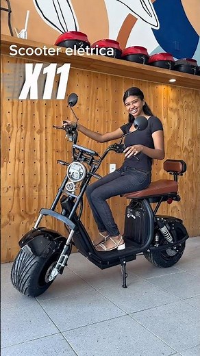 Scooter elétrica X11! Gostou e quer saber mais, fale com nossa equipe! (21)97254-9545