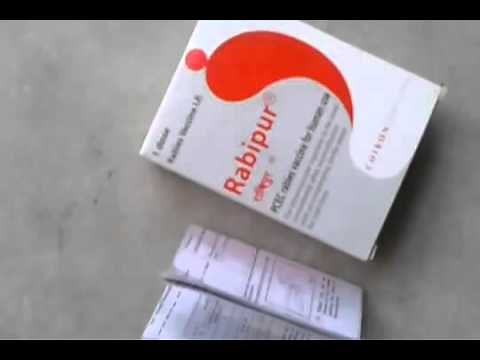 Rabipur Rabies Vaccine - Injection for Animal Bite - Rabies Vaccine Schedule