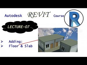 lecture-07: How to add floor and slab in Revit || 2021