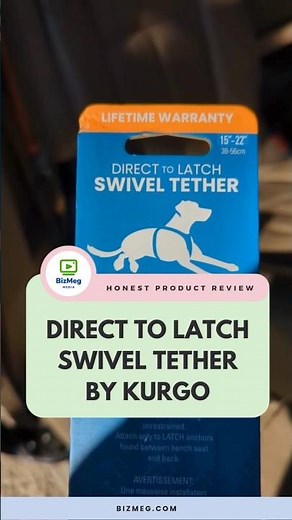 An honest review of Direct Latch Swivel Tether by Kurgo