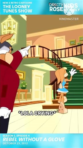 Lola forbidden from seeing Bugs Bunny!? | The Looney Tunes Show | DIRECTV Rose Kids & Family #shorts