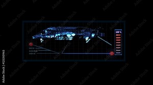LOOPED (alpha channel) Infographic Technology - will make your films more interesting, you can use this in Final cut, Edius, Adobe Premiere, and etc…