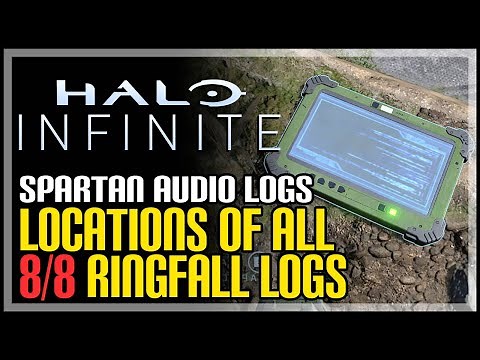 All Ringfall Spartan Audio Log Locations Halo Infinite
