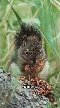 7 Real Reason Squirrels Are Obsessed with Nuts! Squirrel Fun Facts