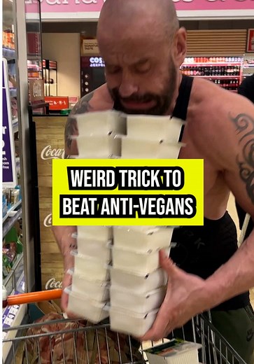 Beating the anti-vegan bellends at their own game. The logic checks out, right?! 😆⠀ ⠀ 👉 LINK IN BIO for my:⠀⠀ ⠀ 📘 FREE vegan nutrition e-guide ⠀ 🏋🏼‍♀️ Online coaching⠀⠀⠀⠀⠀⠀ 🥦 Meal plans