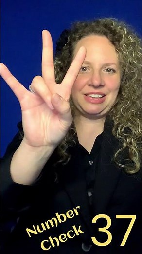 Are you making these common ASL mistakes with the number 37?