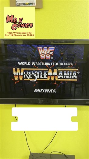 Mr. E Comics | Here Mr. E Comics we have one of the most electrifying wrestling games that were released. WWF wrestle-mania for the snes. Stop on by and... | Instagram