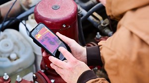 FLIR ONE Edge Pro is a mobile infrared camera you can clip anywhere