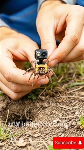 Wolf Spider POV: Inside a Massive Underground Colony😯
