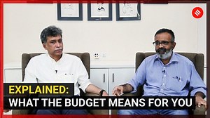 2.3K views | Indian Express' Harish Damodaran and Shaji Vikraman explain the larger picture of the Union Budget presented by Finance Minister Nirmala Sitharaman in Parliament on Friday. See More: https://indianexpress.com/videos/ | Indian Express | Facebook