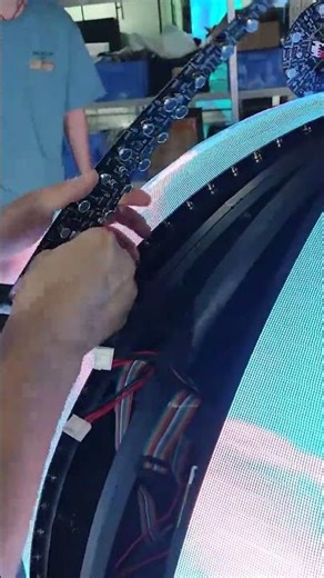 Customized P1 86mm Spherical LED Display 1m Diameter for a Client #customleddisplay