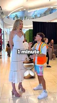 How Many Hugs Can YOU Get In One Minute?🤔💰