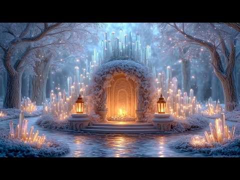 Fireplace Crystal Ambience | Cozy Alcove Relaxation