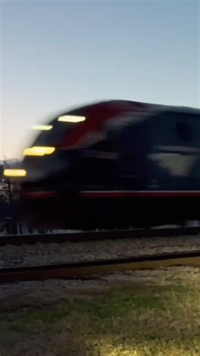 AMTK #329 leading train 20 after losing a locomotive