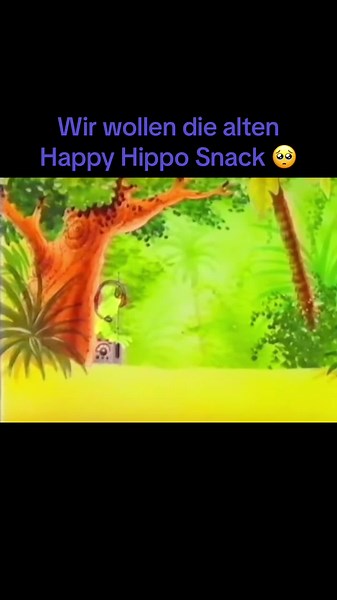 Nostalgie für den Kinder Happy Hippo Snack von 1995