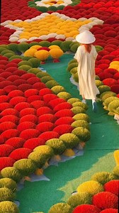 In a traditional craft village of Vietnam🇻🇳🇻🇳🇻🇳 | Beautiful flowers