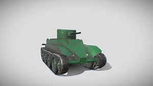 Tank BT-2 - Download Free 3D model by Denis Trepakov (@CozyDino)