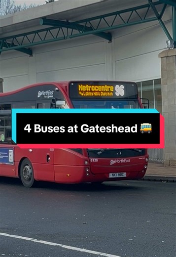 4 Buses In One Video featuring 6080- 94 to Gateshead 8328- 96 to Metrocentre 8809- 53 to Saltwell Park/ NCL 5445- 301 to Whitley Bay #gonortheast #gateshead #tyneandwear #foryoupage #publictransport 🚌🚍📍📍