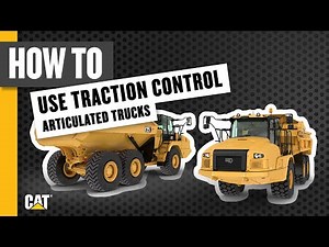 How to Use Traction Control on Your Cat® Articulated Truck
