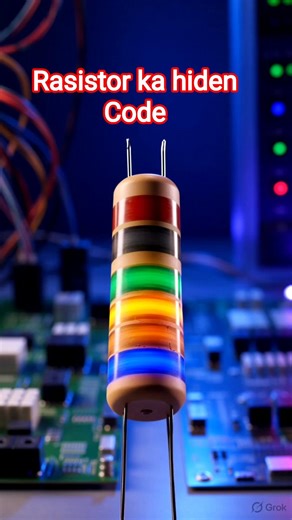 Resistor Color Code Explained ⚡ Electronics Secret #shorts