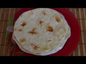 Unleavened bread (chapata).
