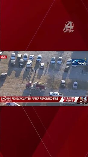 Fire at Smokin' Pig restaurant in Anderson County, SC