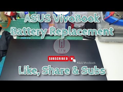 Asus Vivobook Battery Replacement: Step-by-Step Tutorial!