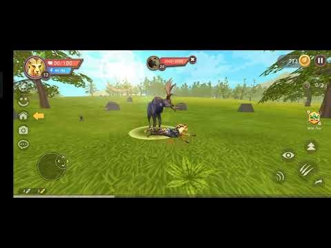 WildCraft 🐆 Cheetah’s First Encounter with Moose Boss 🦌🔥
