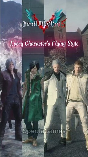 “Can Every DMC5 Character Fly?”#dmc5 #dante #vergil