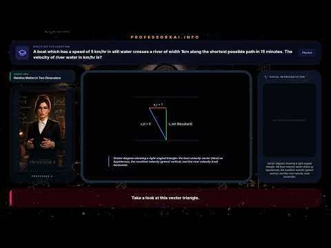 Physics Hack: Solve Relative Motion (River-Boat) Problems in Seconds!