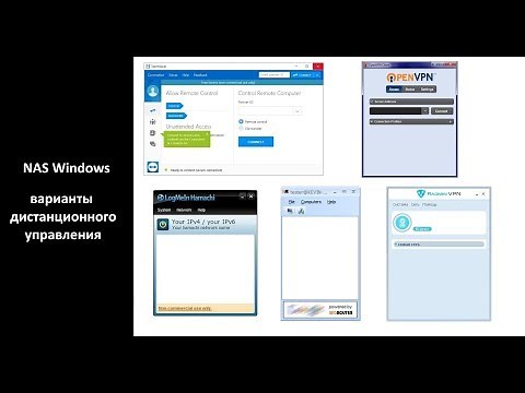 NAS Windows - Варианты дистанционного управления