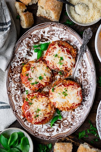Crispy Baked Eggplant Parmesan with Just 15 Minutes of Prep