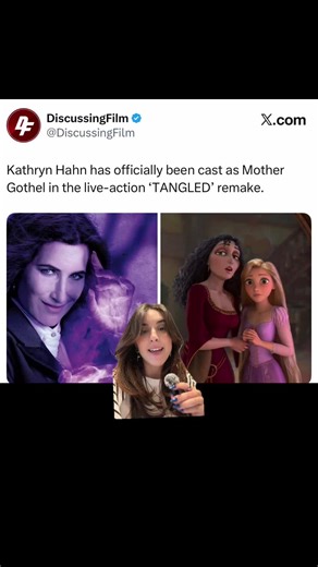 kathryn hahn has been cast as mother gothel in the live action tangled remake #greenscreen #kathrynhahn #mothergothel #tangled #agathaallalong