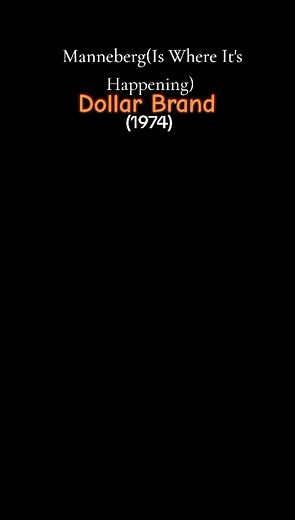 Discover 'Manneberg' by Dollar Brand: A Musical Journey