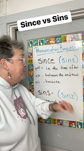 147K views · 6.5K reactions | Pronunciation Request: Since vs Sins #pronunciation #english #easyenglish #improveyourenglish #sins #since | English Makes No Sense | Facebook